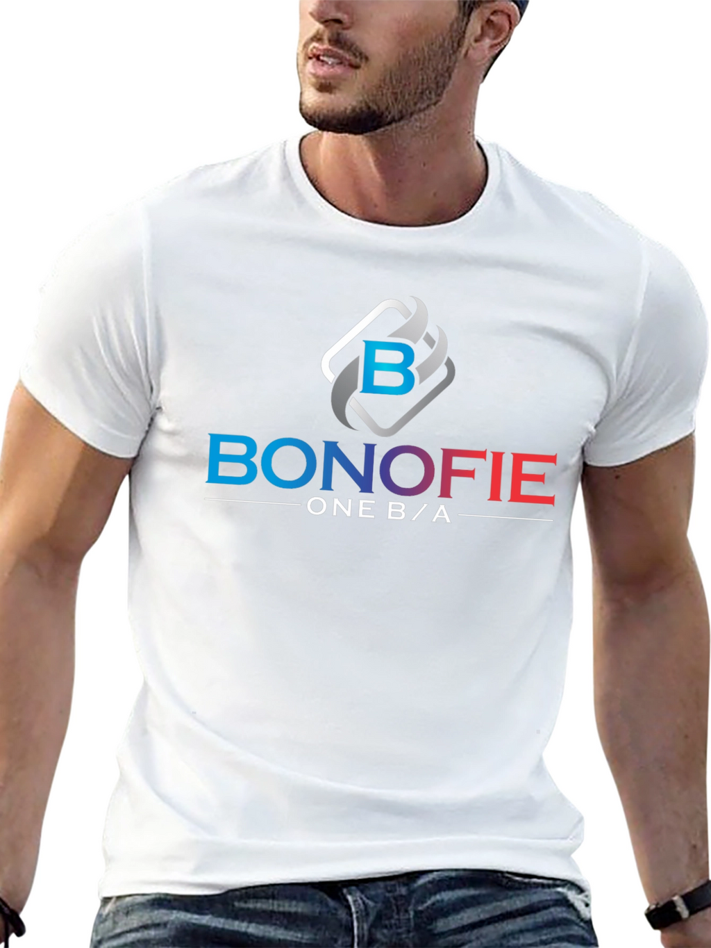 Bonofie One B/A Black T-Shirt