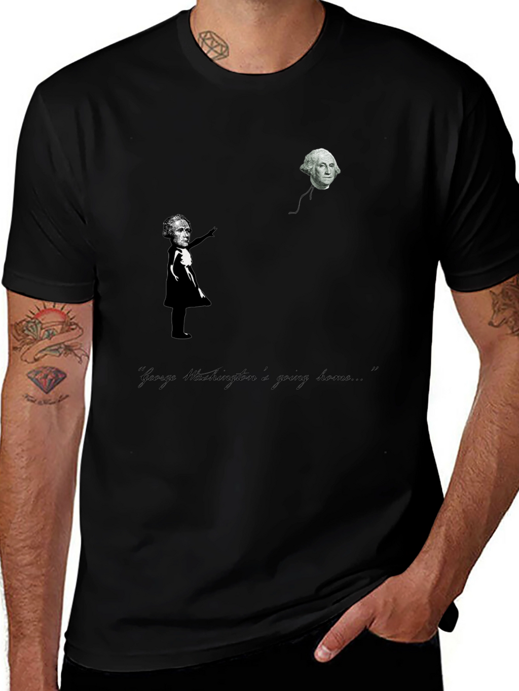 George Washington Graphic Print Tee