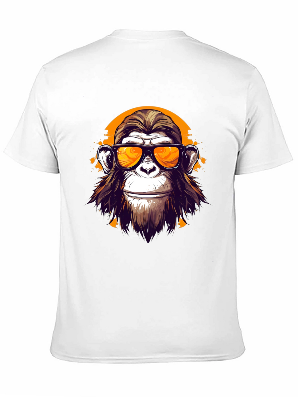 Cool Monkey Graphic T-Shirt - Black
