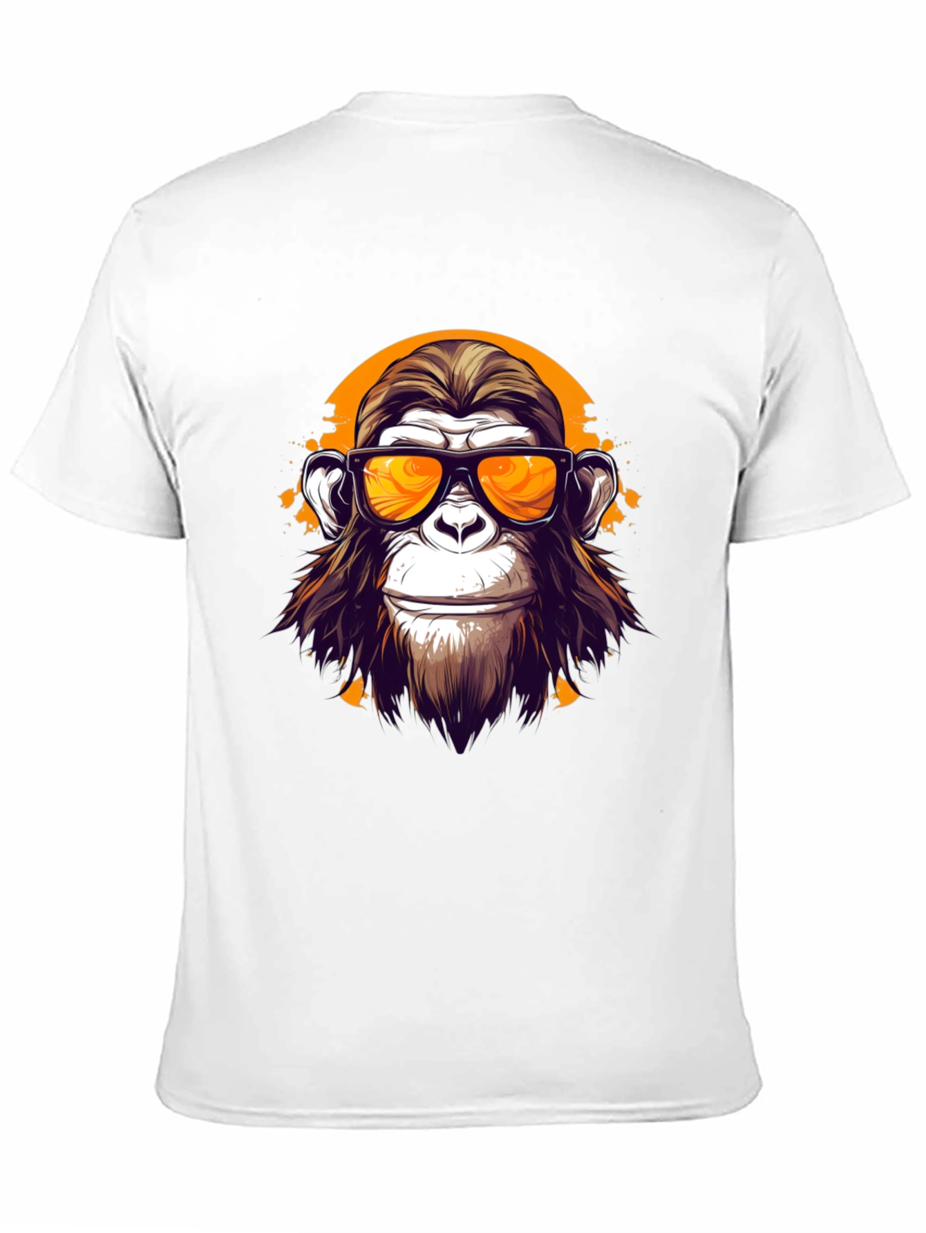Cool Monkey Graphic T-Shirt - Black