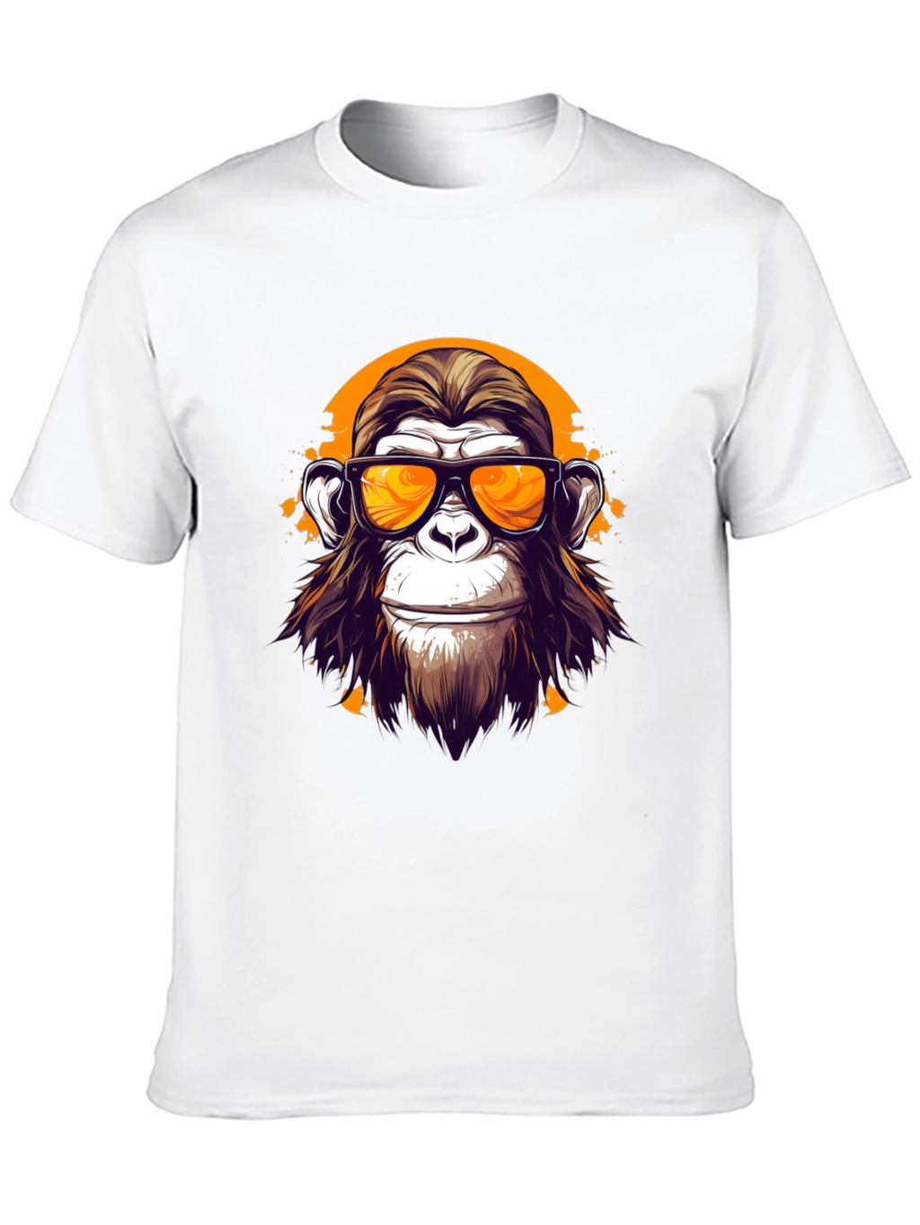 Cool Monkey Graphic T-Shirt - Black