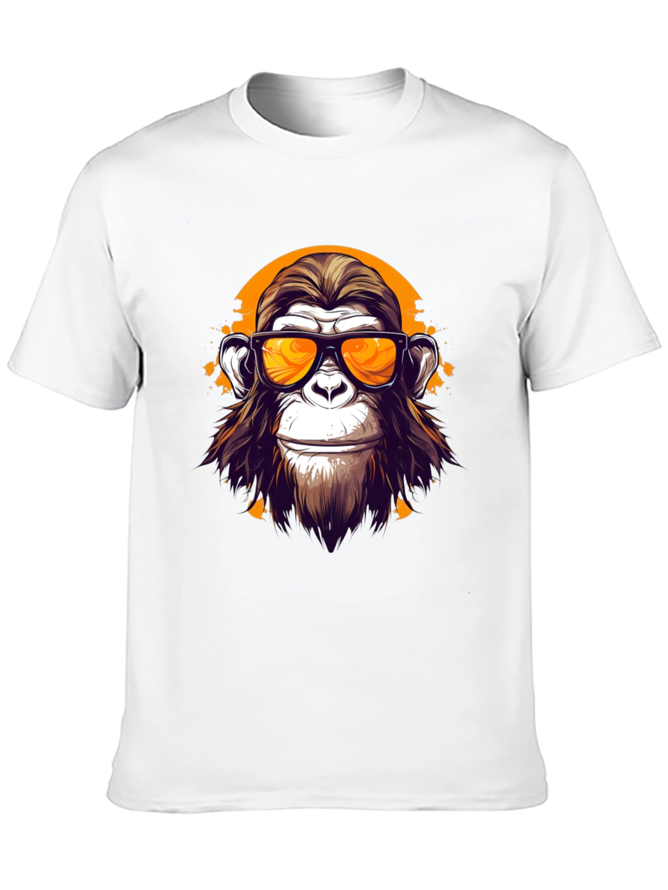 Cool Monkey Graphic T-Shirt - Black