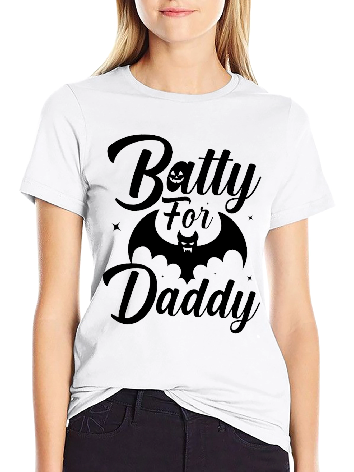 Batty for Daddy Halloween T-Shirt