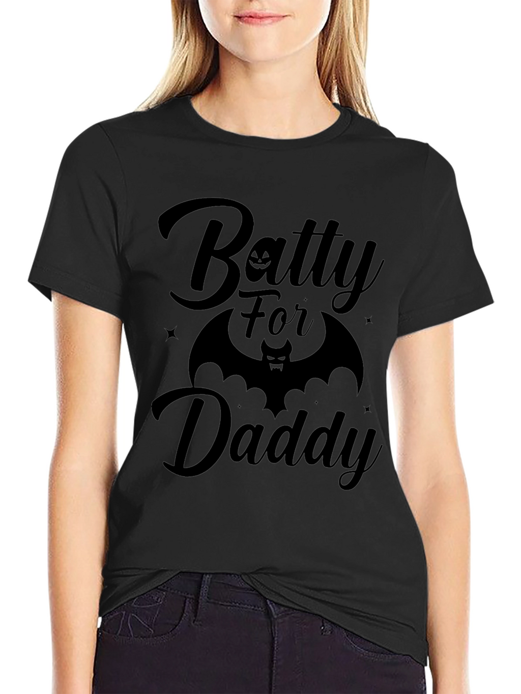 Batty for Daddy Halloween T-Shirt