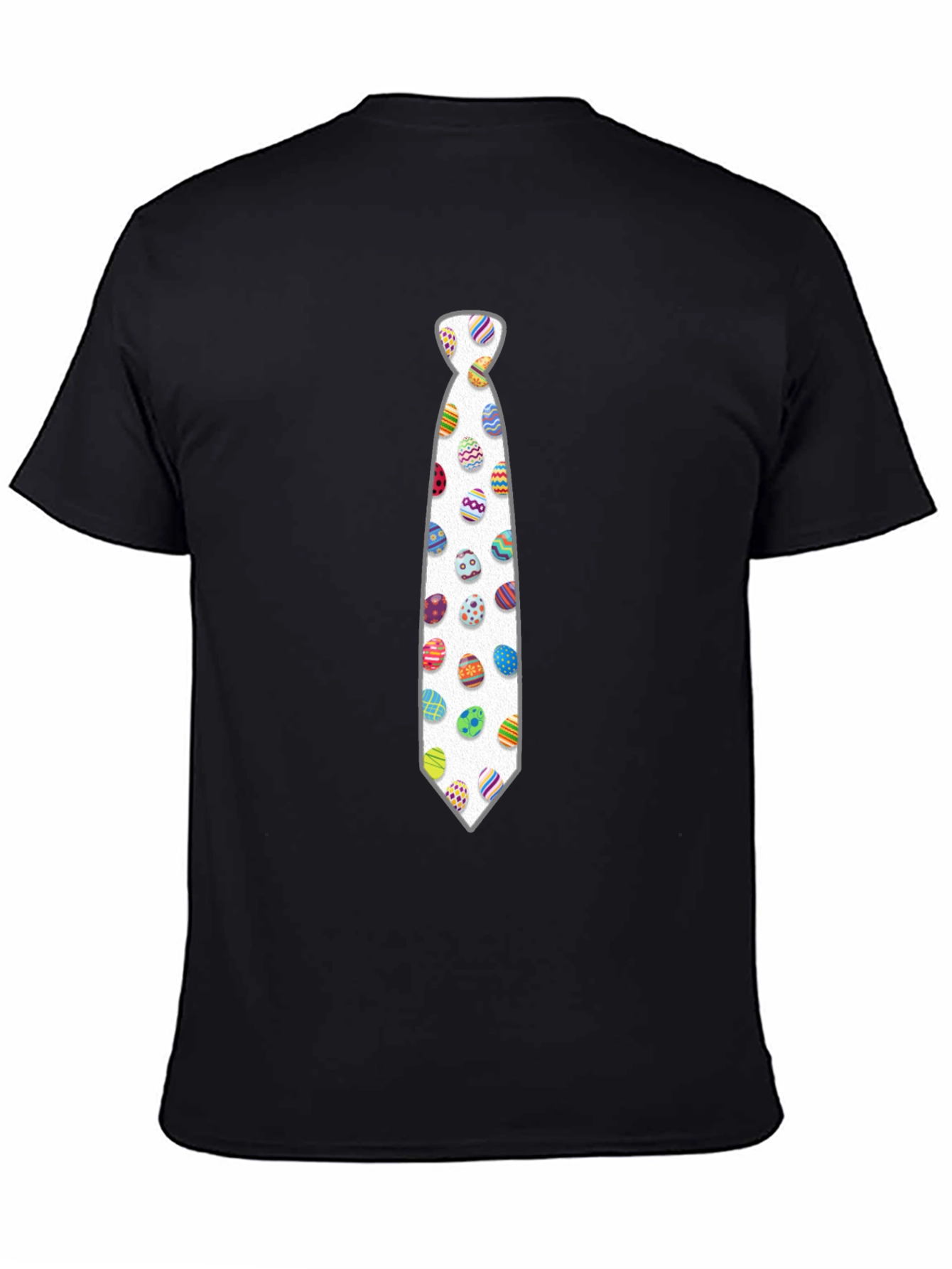 Easter Egg Tie Graphic T-Shirt