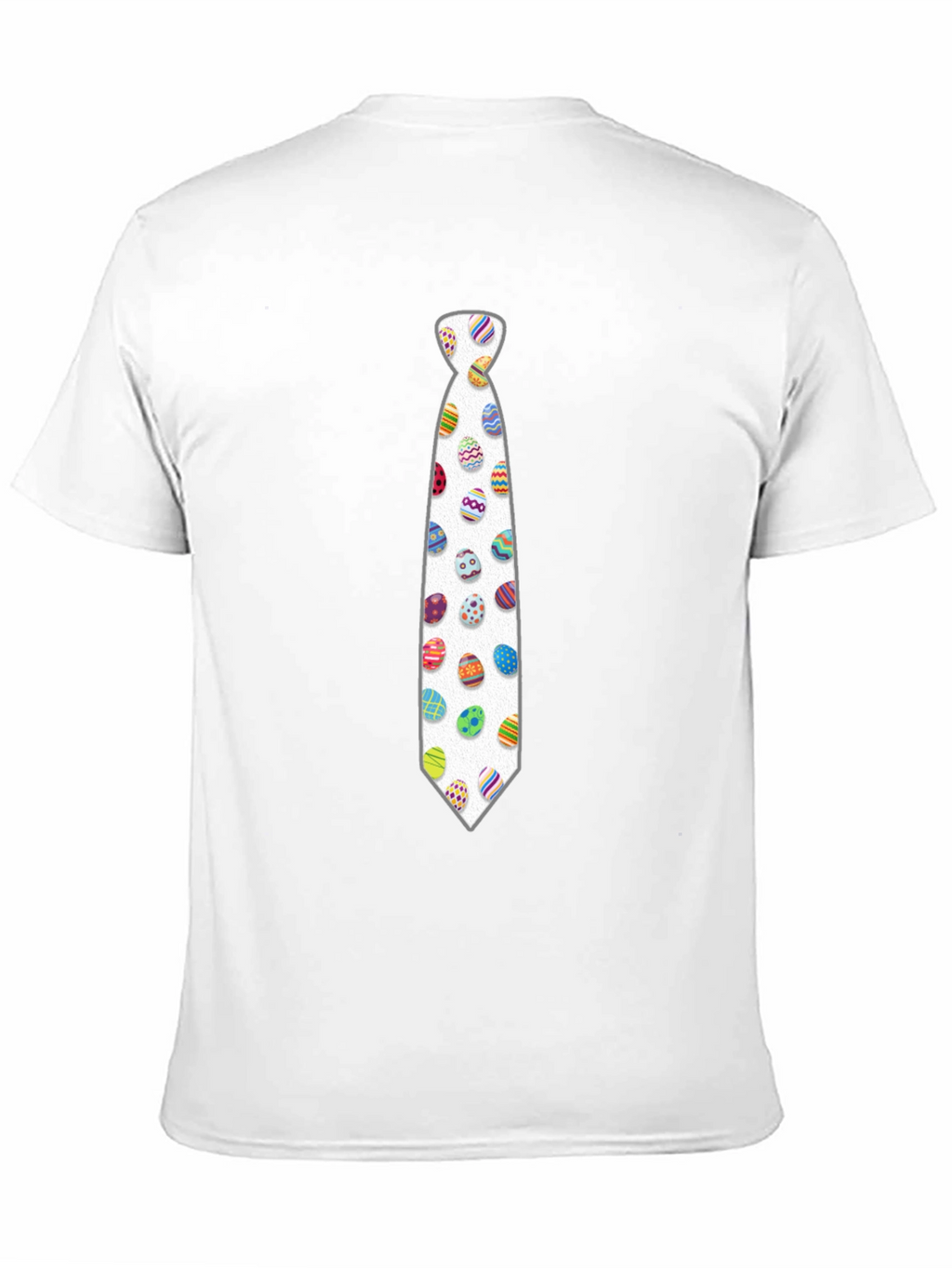 Easter Egg Tie Graphic T-Shirt