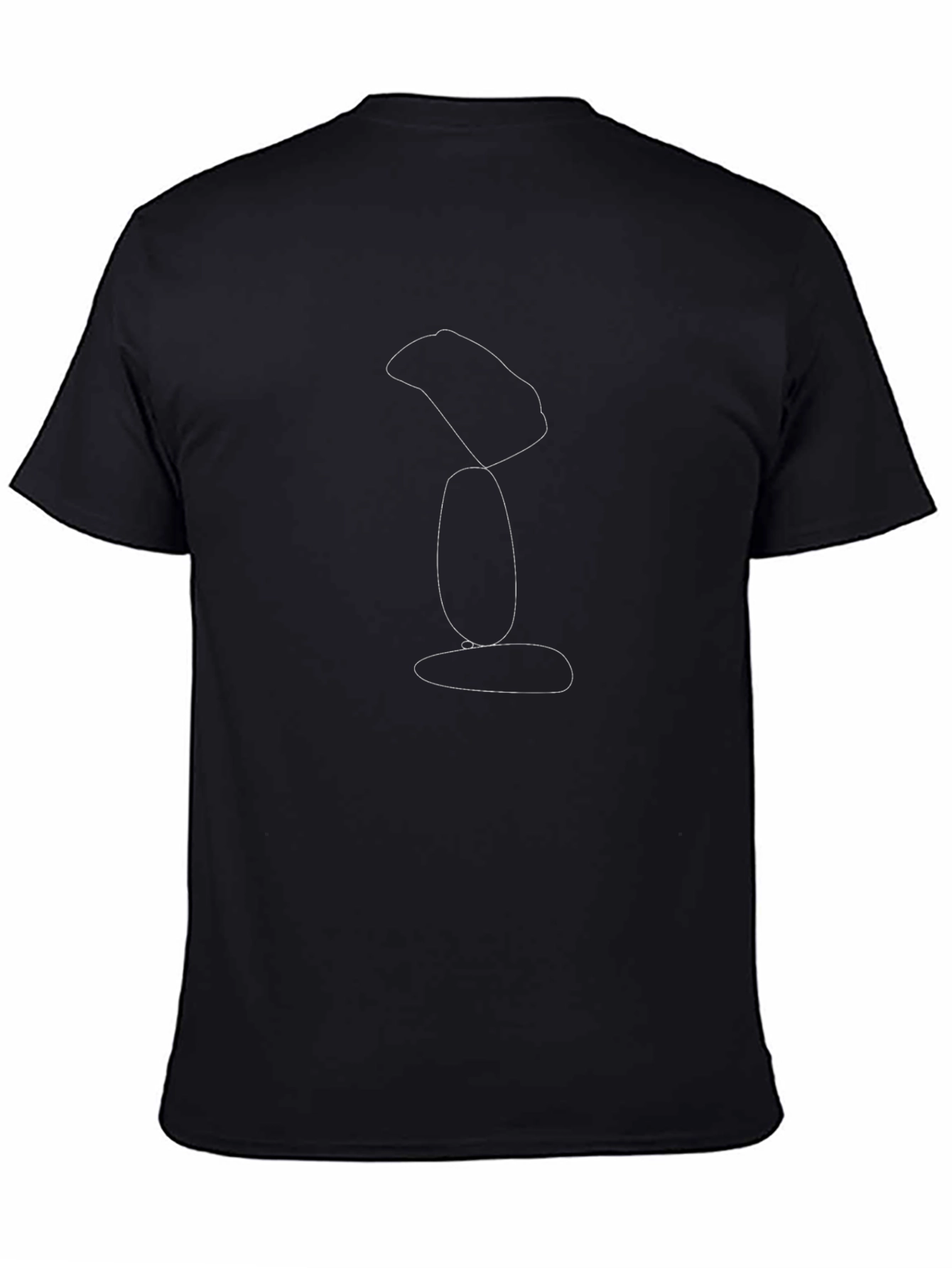Abstract Graphic Tee - Minimalist Design