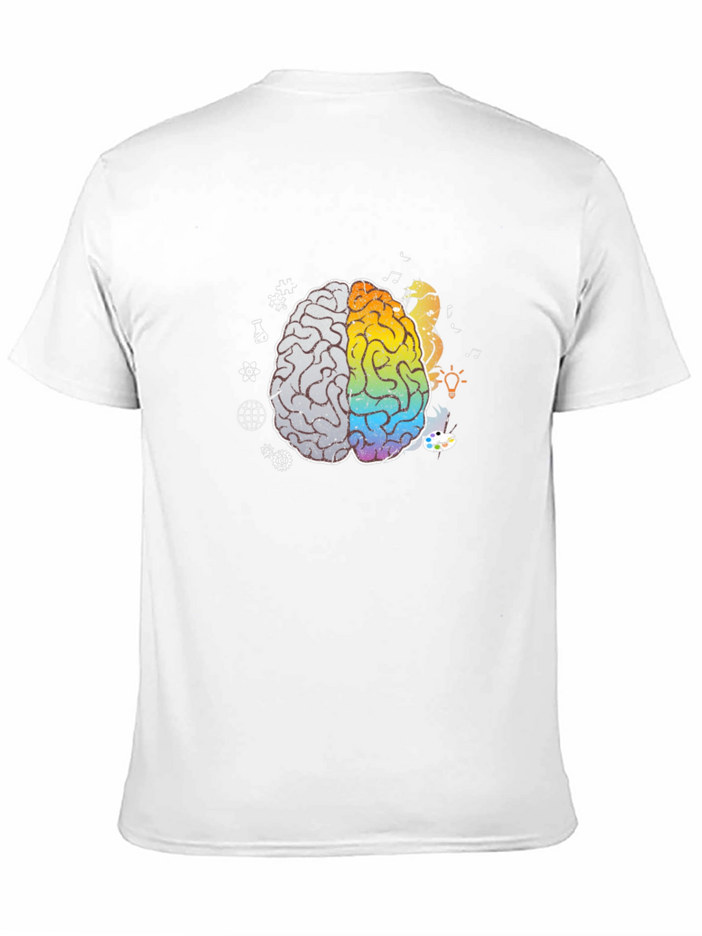Brain Art T-Shirt - Creative Mind Tee