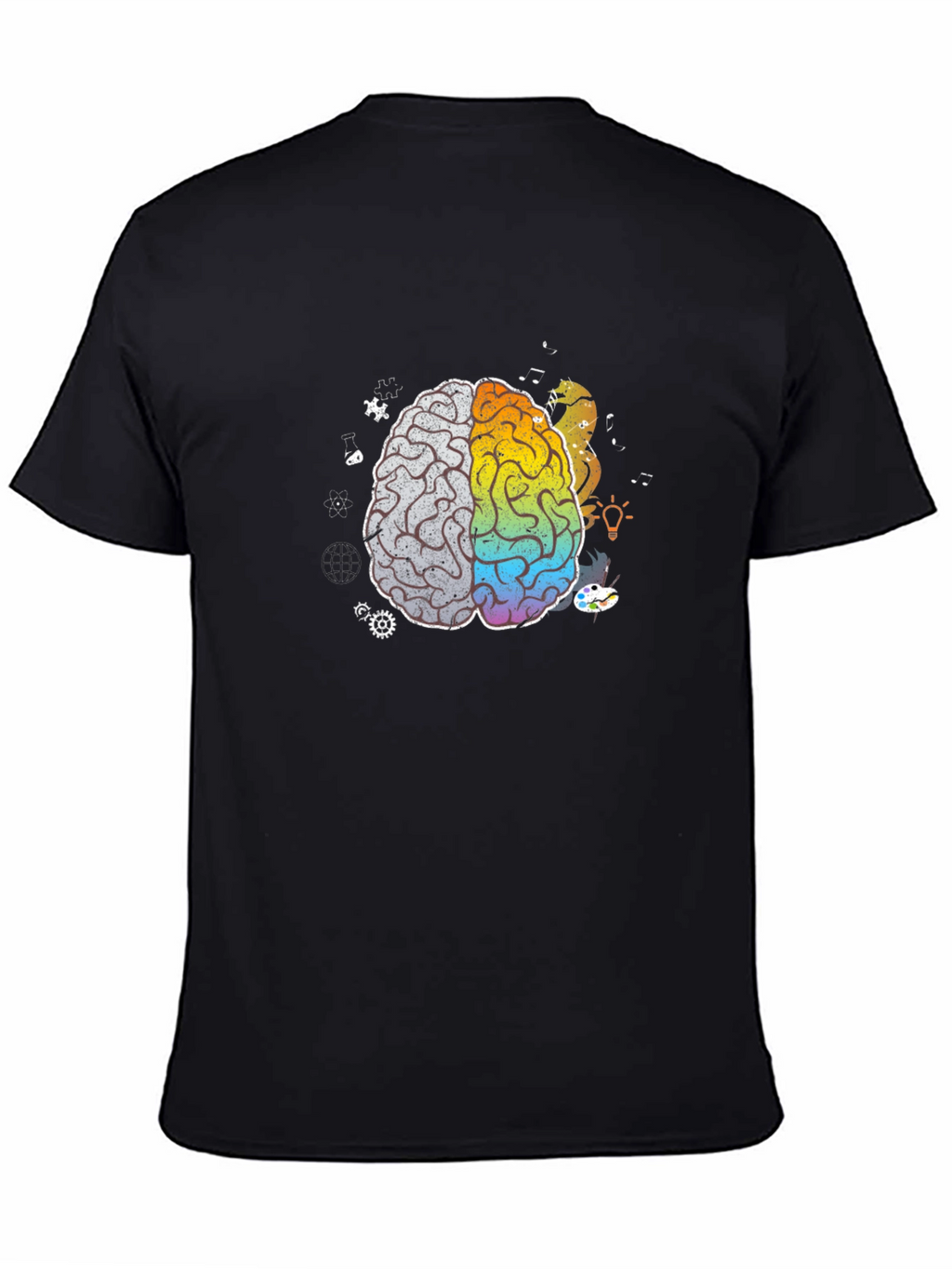 Brain Art T-Shirt - Creative Mind Tee