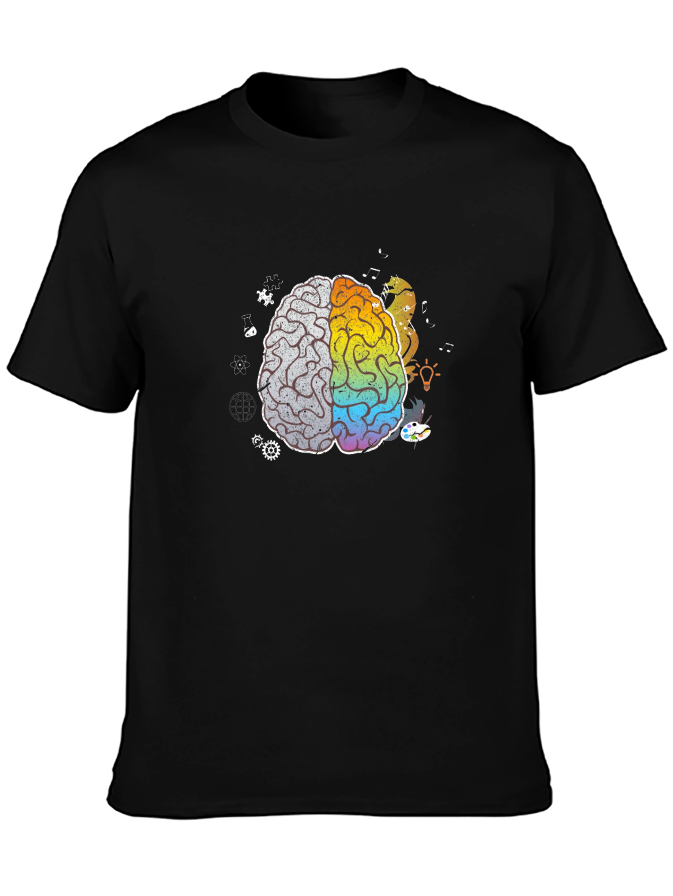Brain Art T-Shirt - Creative Mind Tee