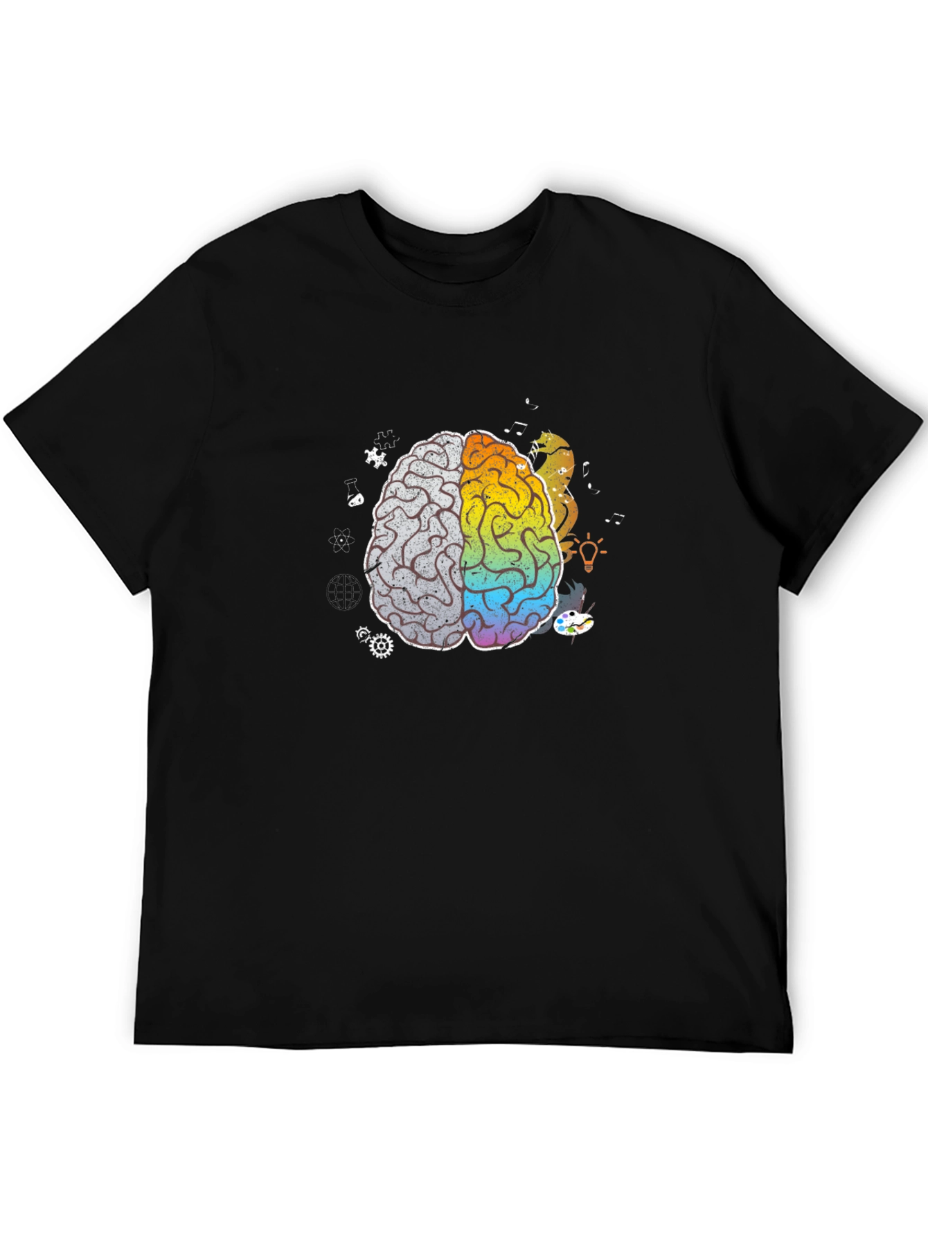 Brain Art T-Shirt - Creative Mind Tee