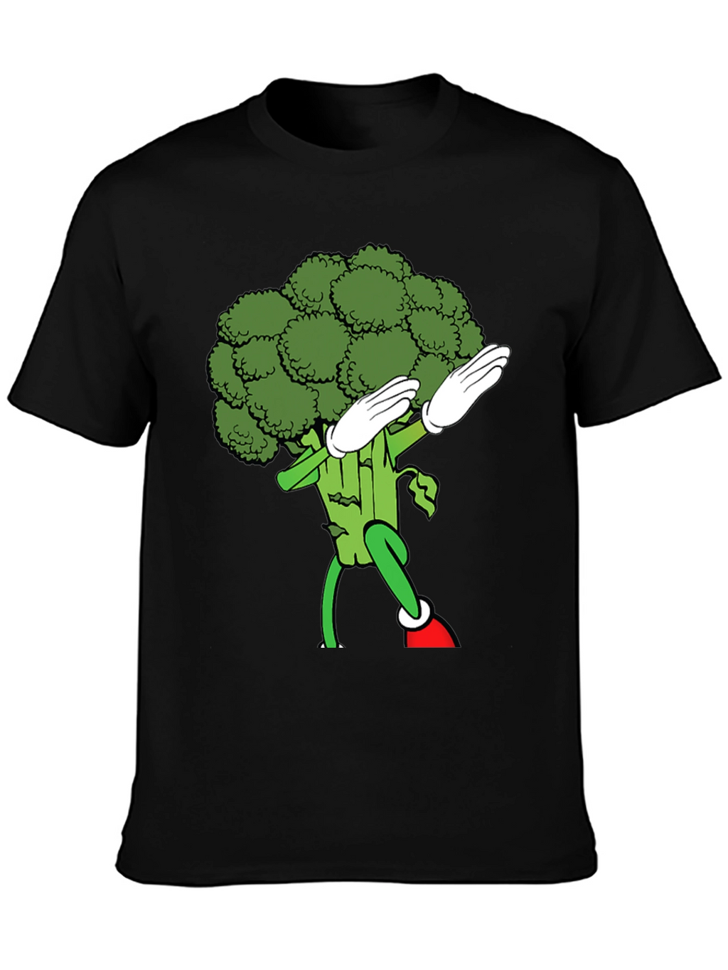 Dabbing Broccoli Graphic Tee