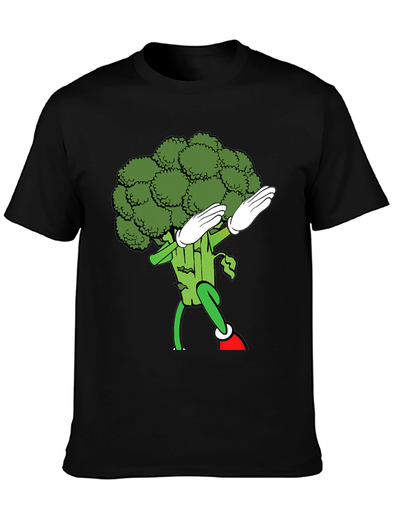 Dabbing Broccoli Graphic Tee