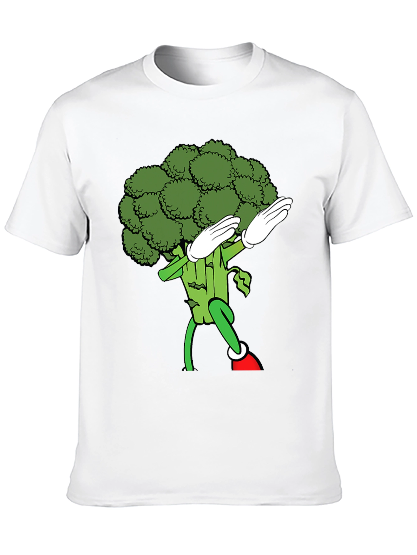 Dabbing Broccoli Graphic Tee