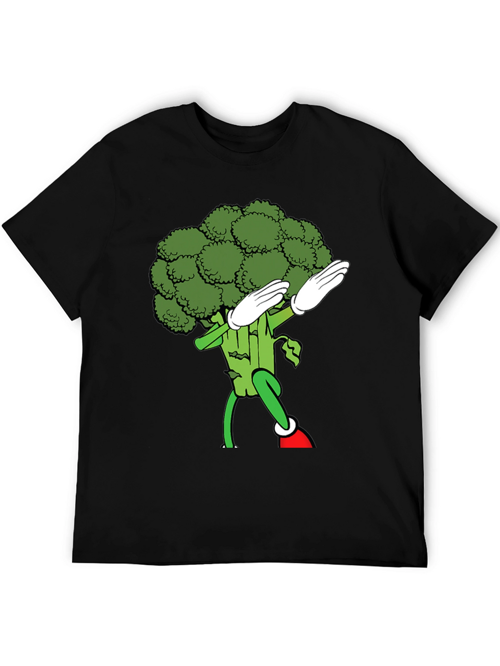 Dabbing Broccoli Graphic Tee
