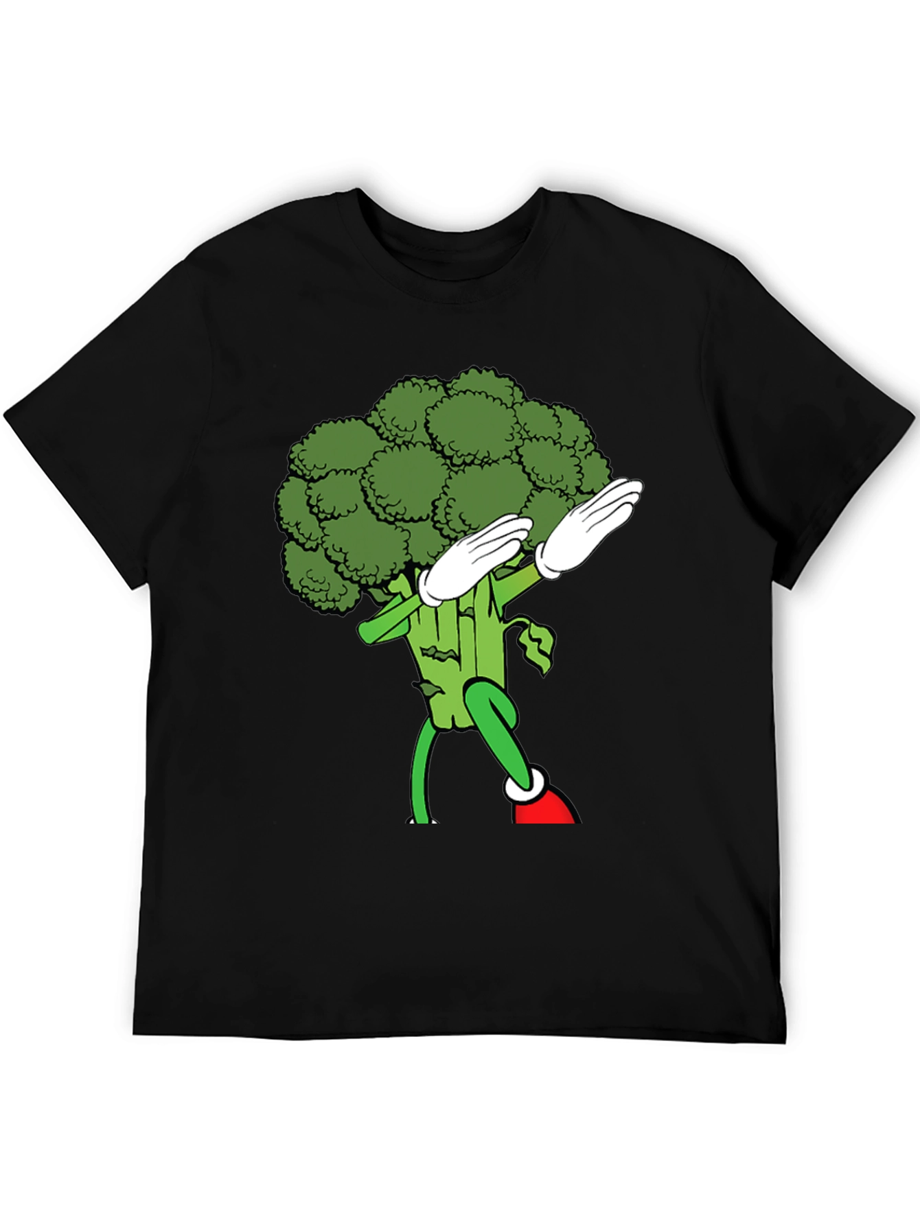 Dabbing Broccoli Graphic Tee