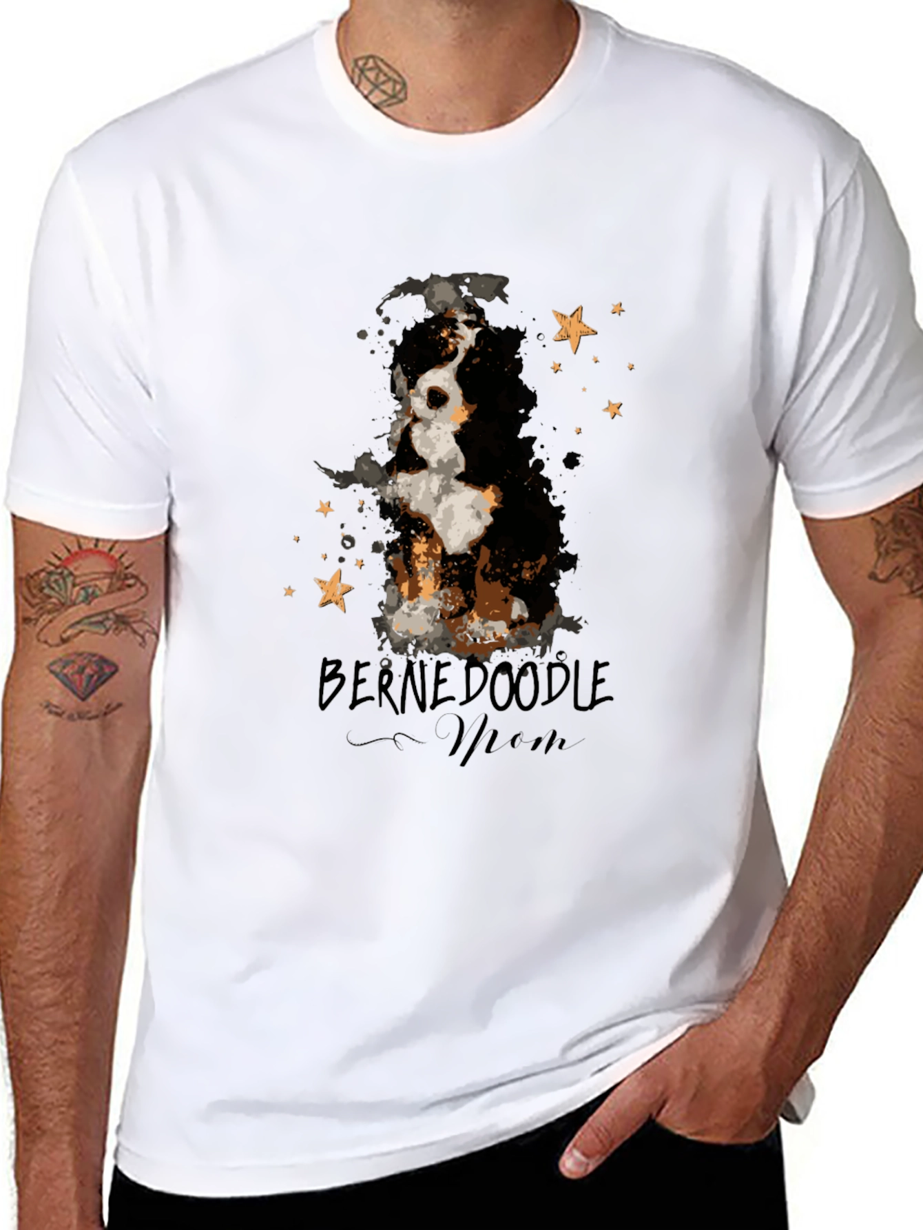 Berne Doodle Mom Graphic Tee