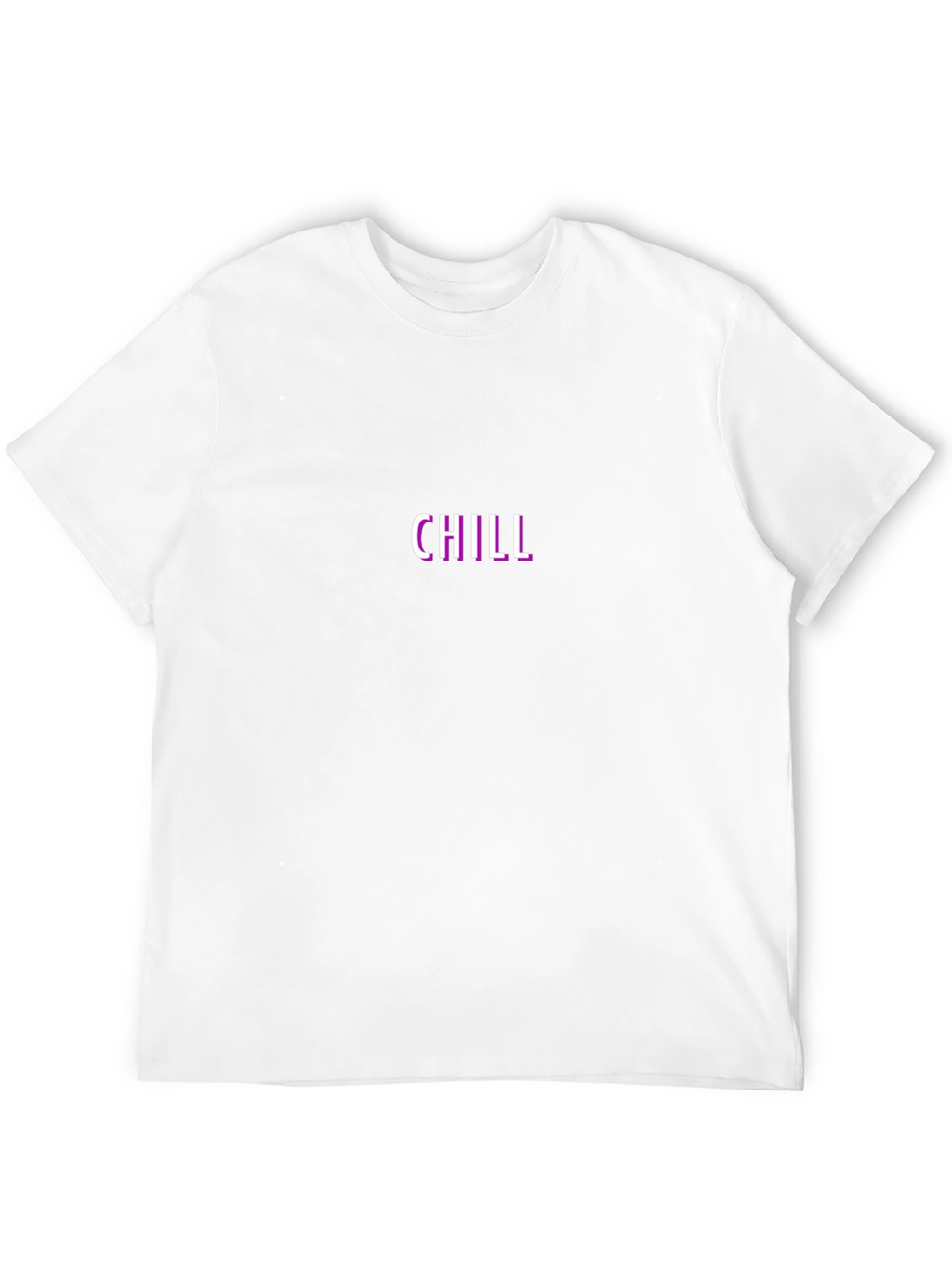 Chill Black Crew Neck T-Shirt