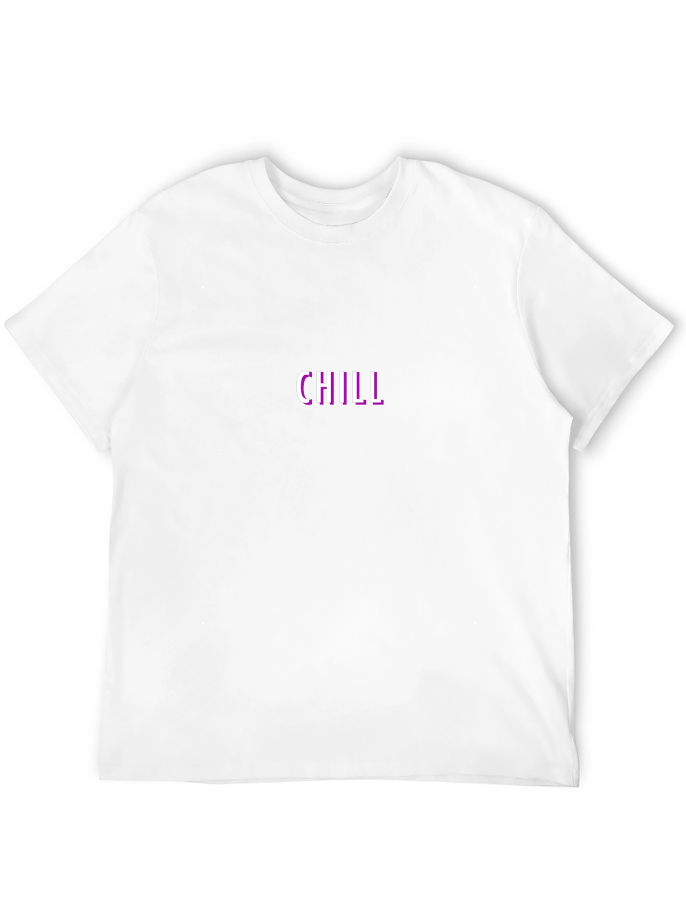 Chill Black Crew Neck T-Shirt