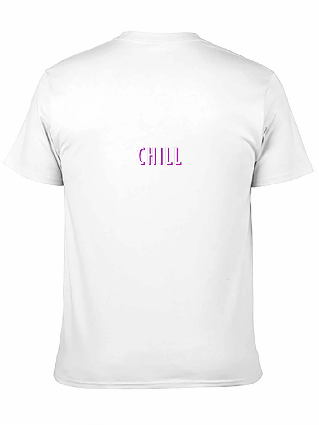 Chill Black Crew Neck T-Shirt