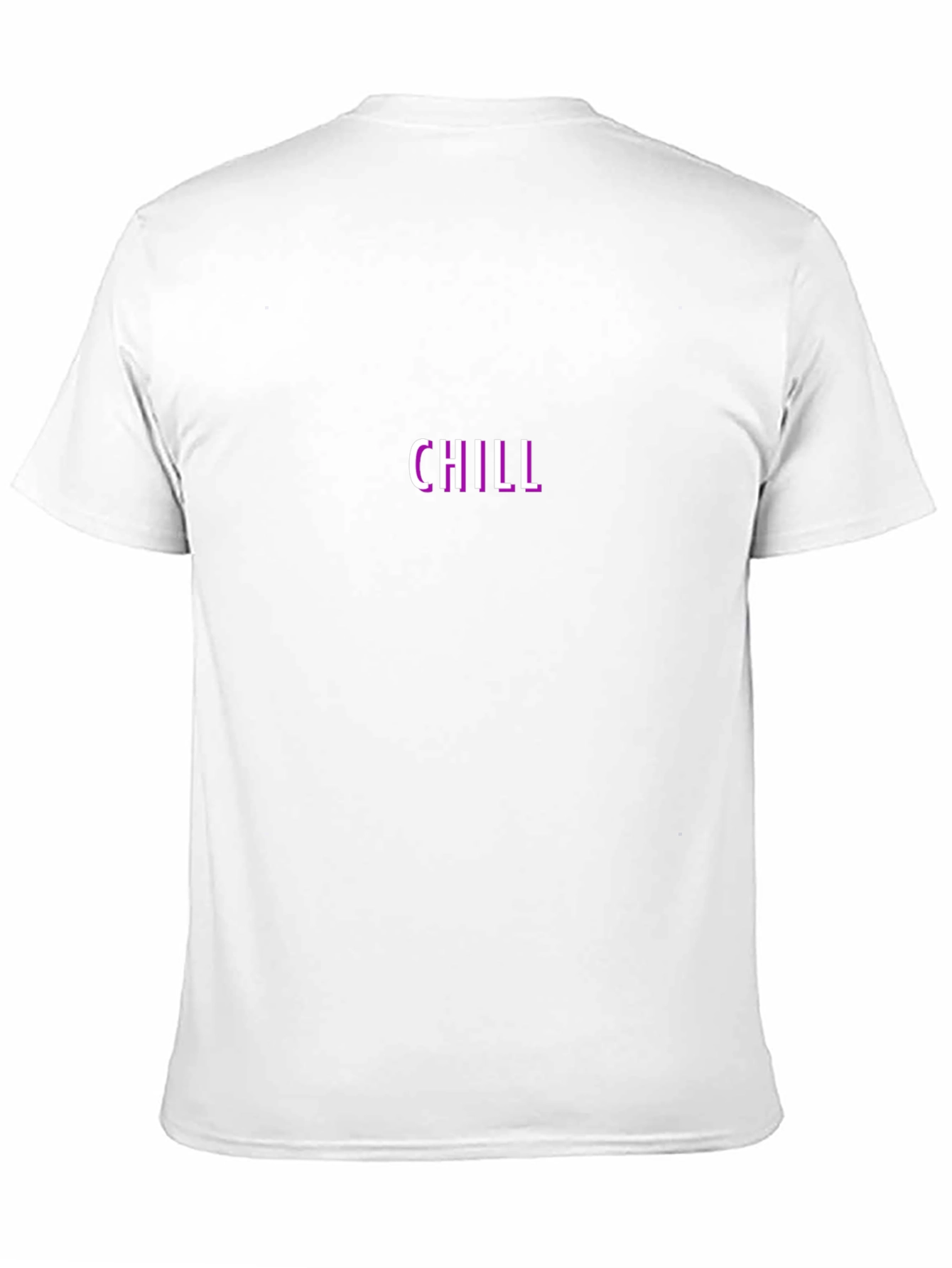 Chill Black Crew Neck T-Shirt