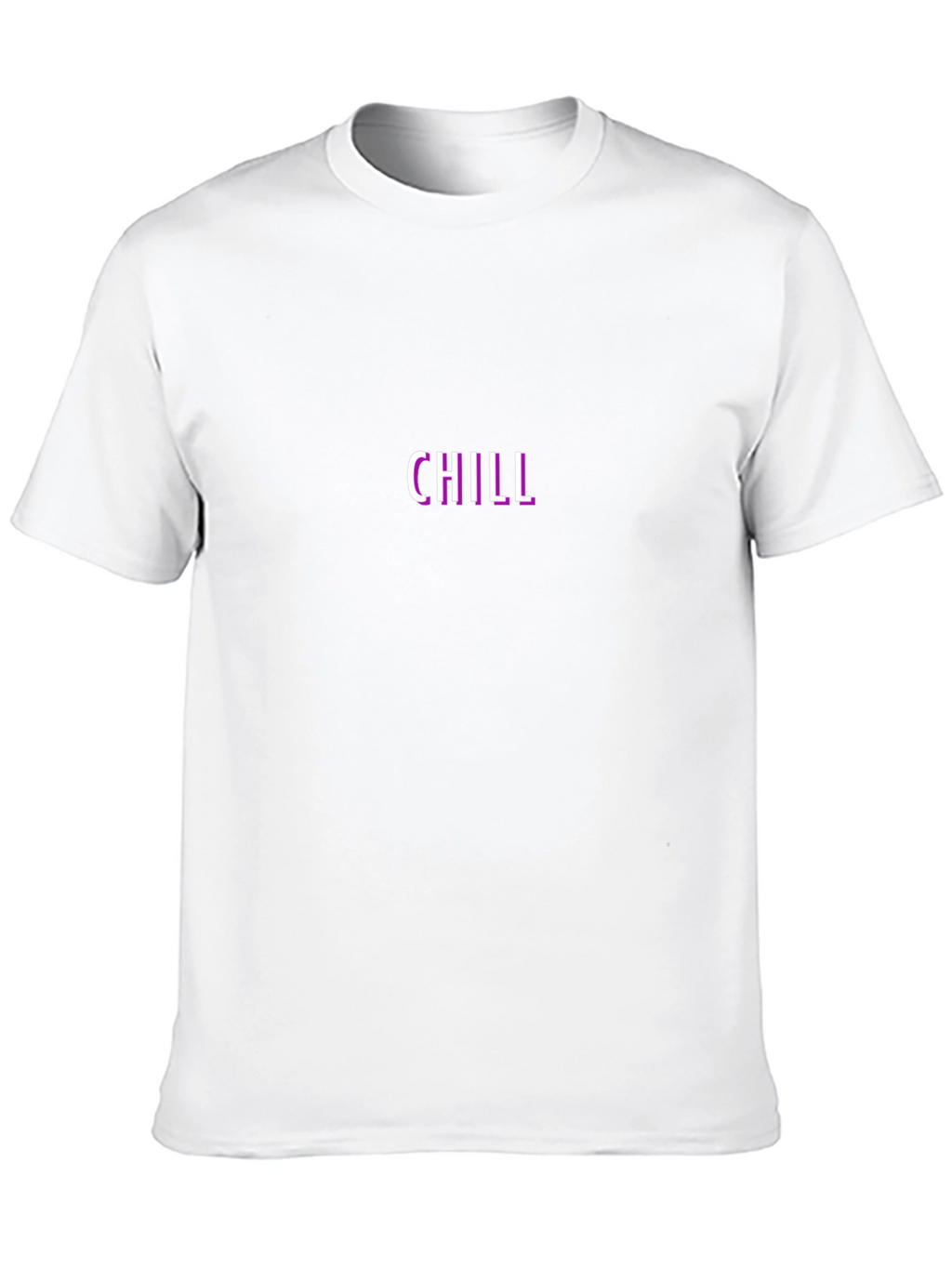 Chill Black Crew Neck T-Shirt