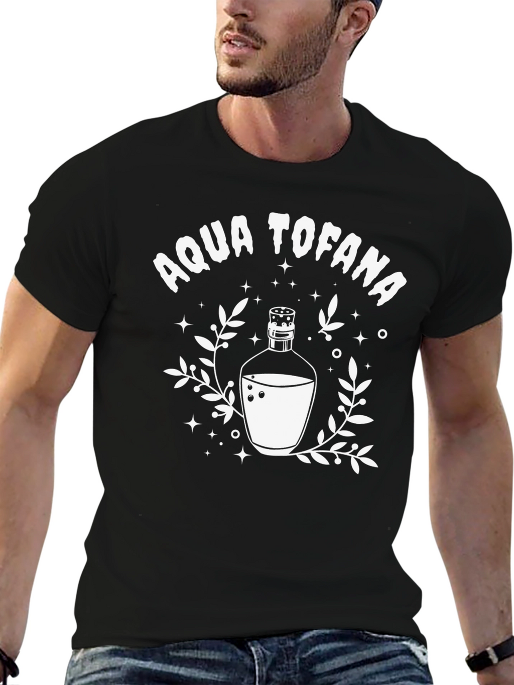 Aqua Tofana Black T-Shirt