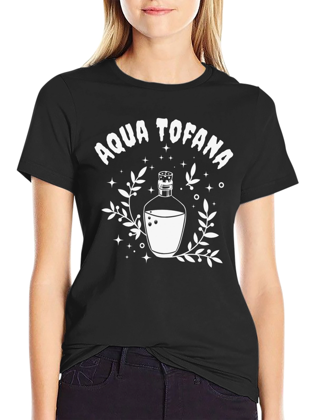 Aqua Tofana Black T-Shirt