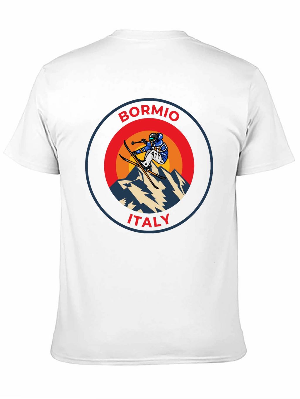 Bormio Italy Skiing T-Shirt