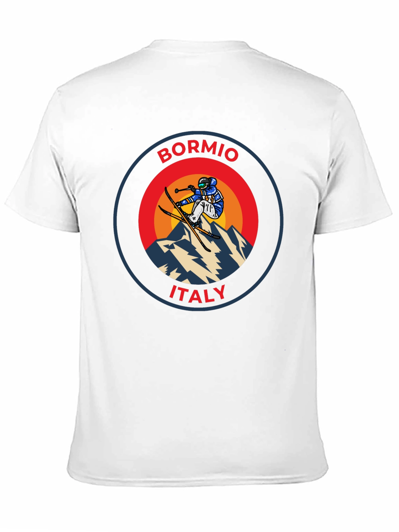 Bormio Italy Skiing T-Shirt