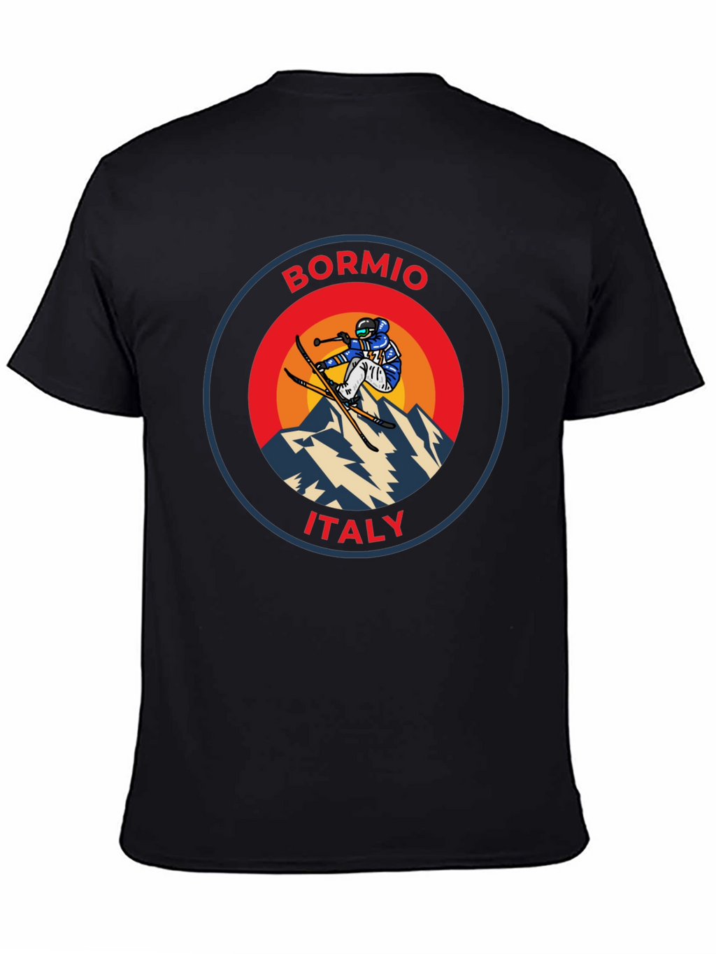 Bormio Italy Skiing T-Shirt