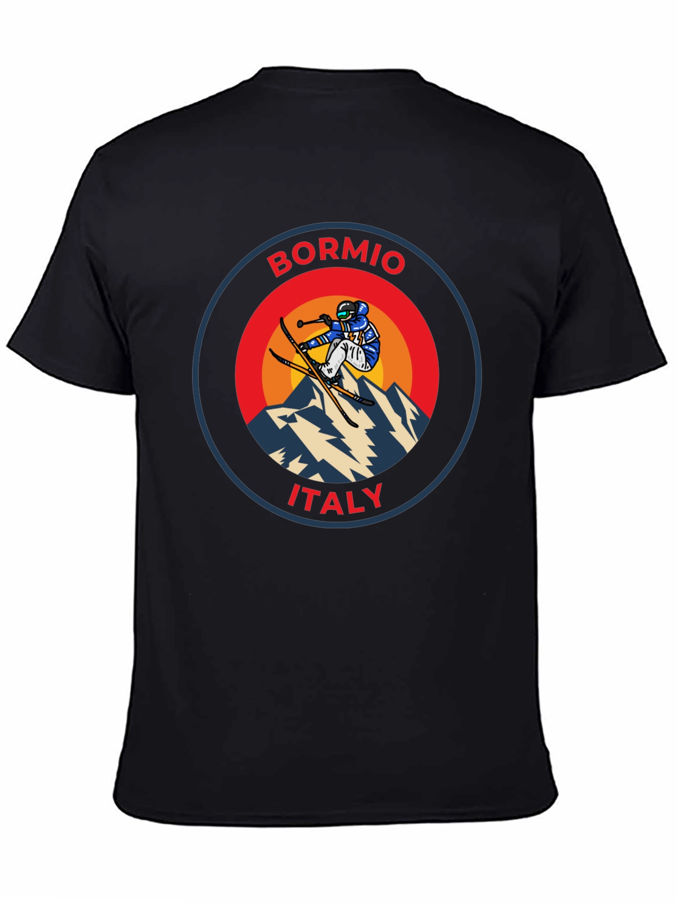 Bormio Italy Skiing T-Shirt