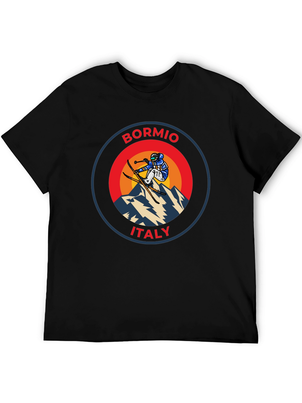 Bormio Italy Skiing T-Shirt
