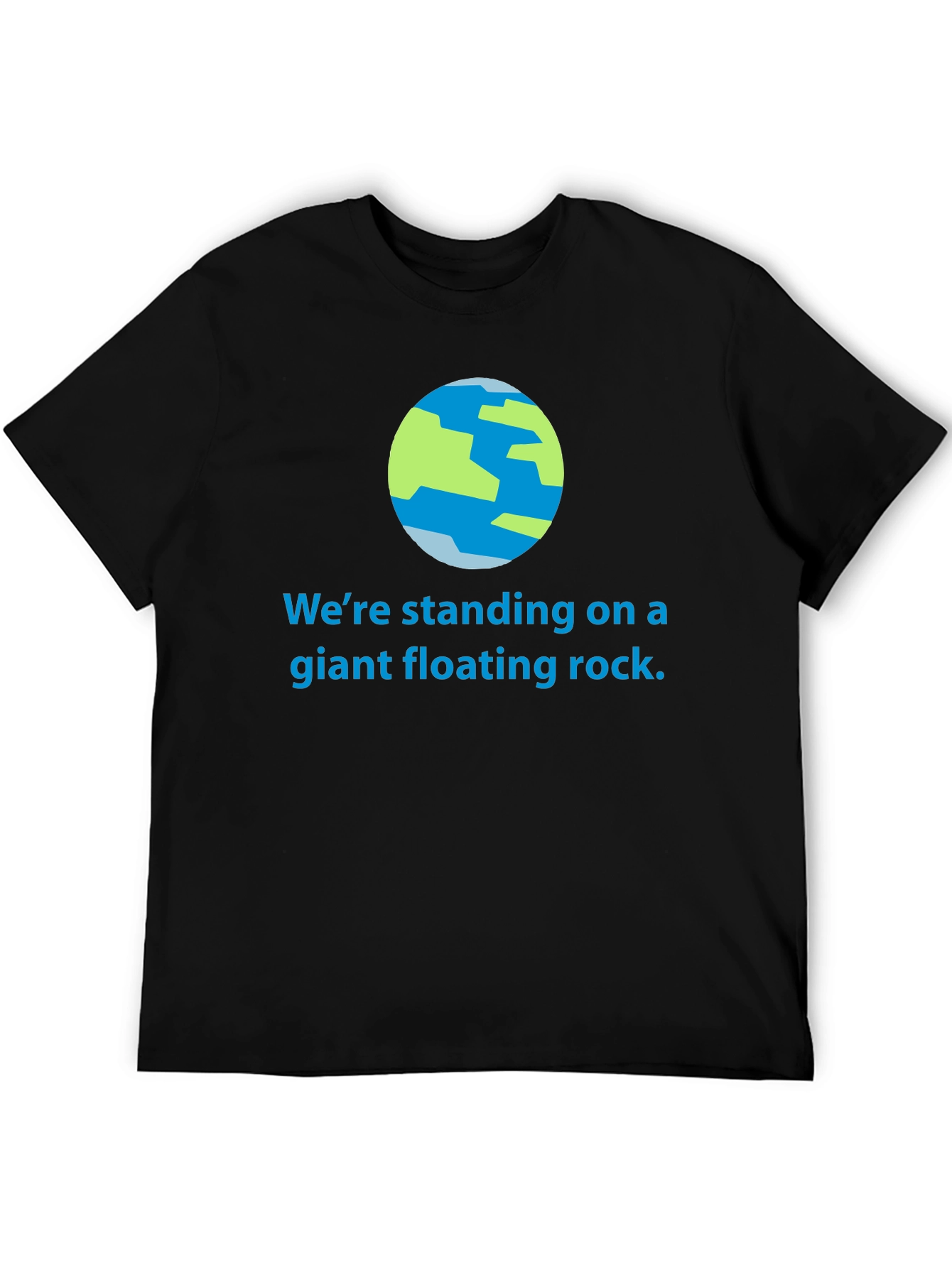 Giant Floating Rock T-Shirt - Earth Graphic Tee