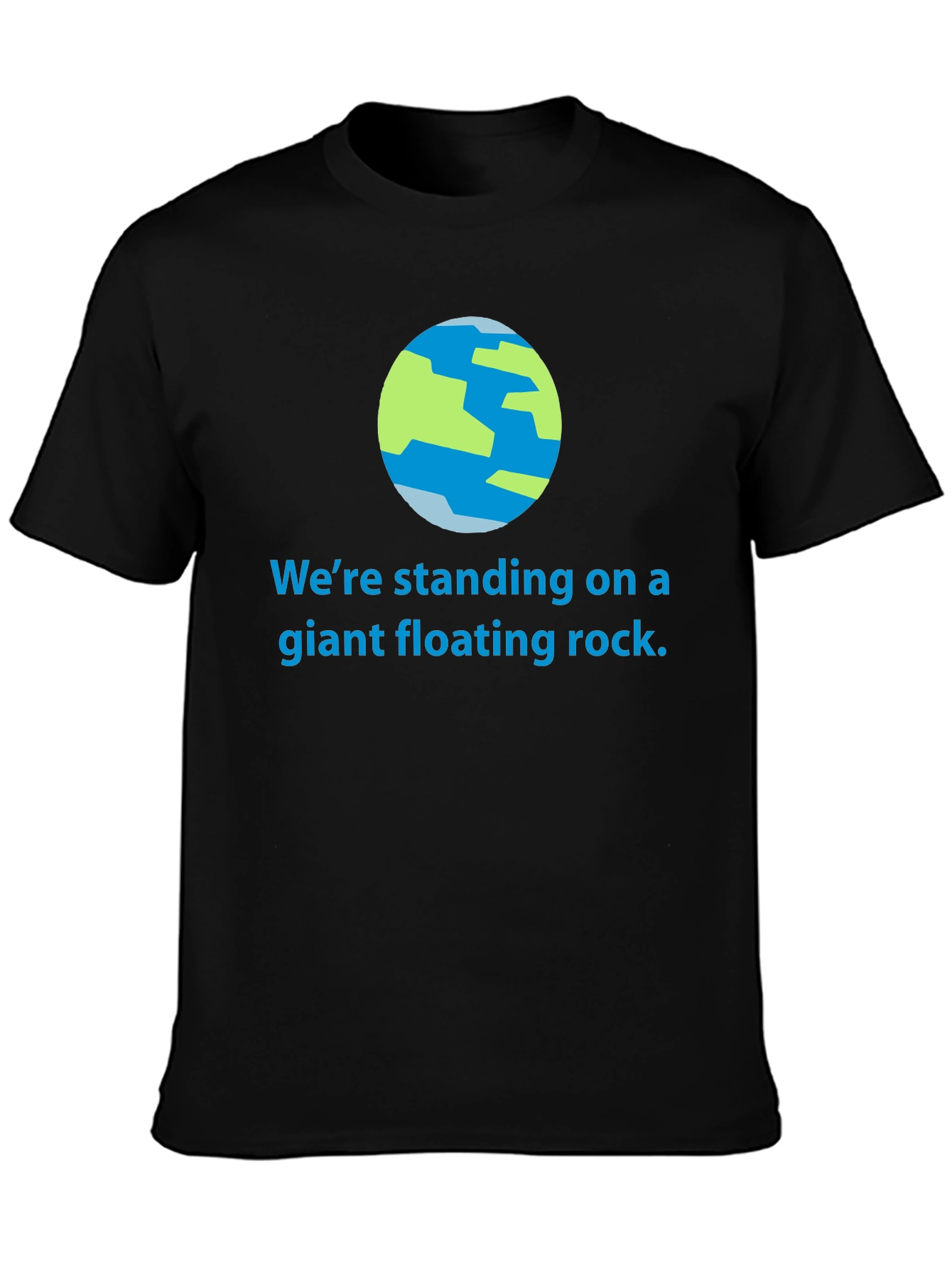 Giant Floating Rock T-Shirt - Earth Graphic Tee