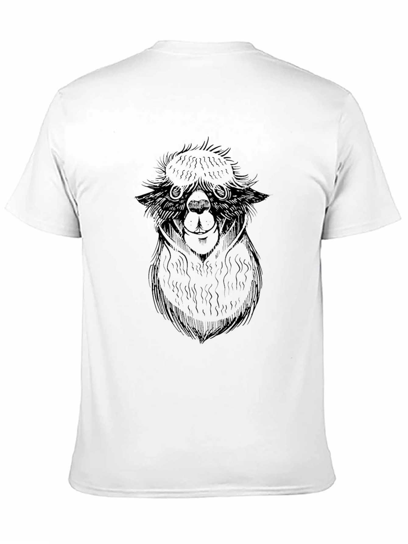 Alpaca Graphic Tee - Soft Cotton Blend