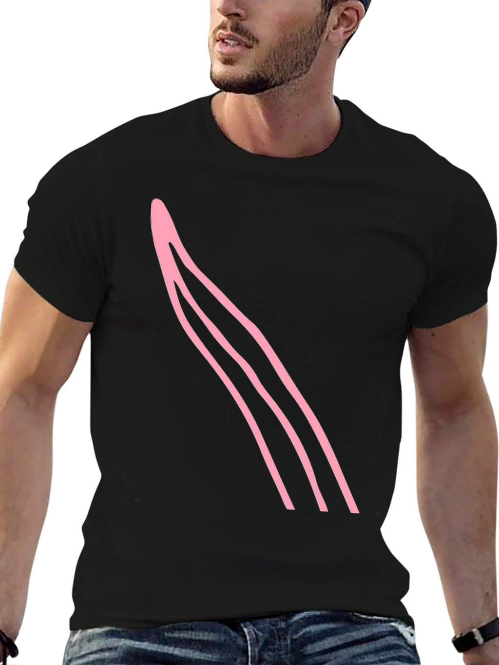 Bunny Ear Graphic Tee - Easter Fun