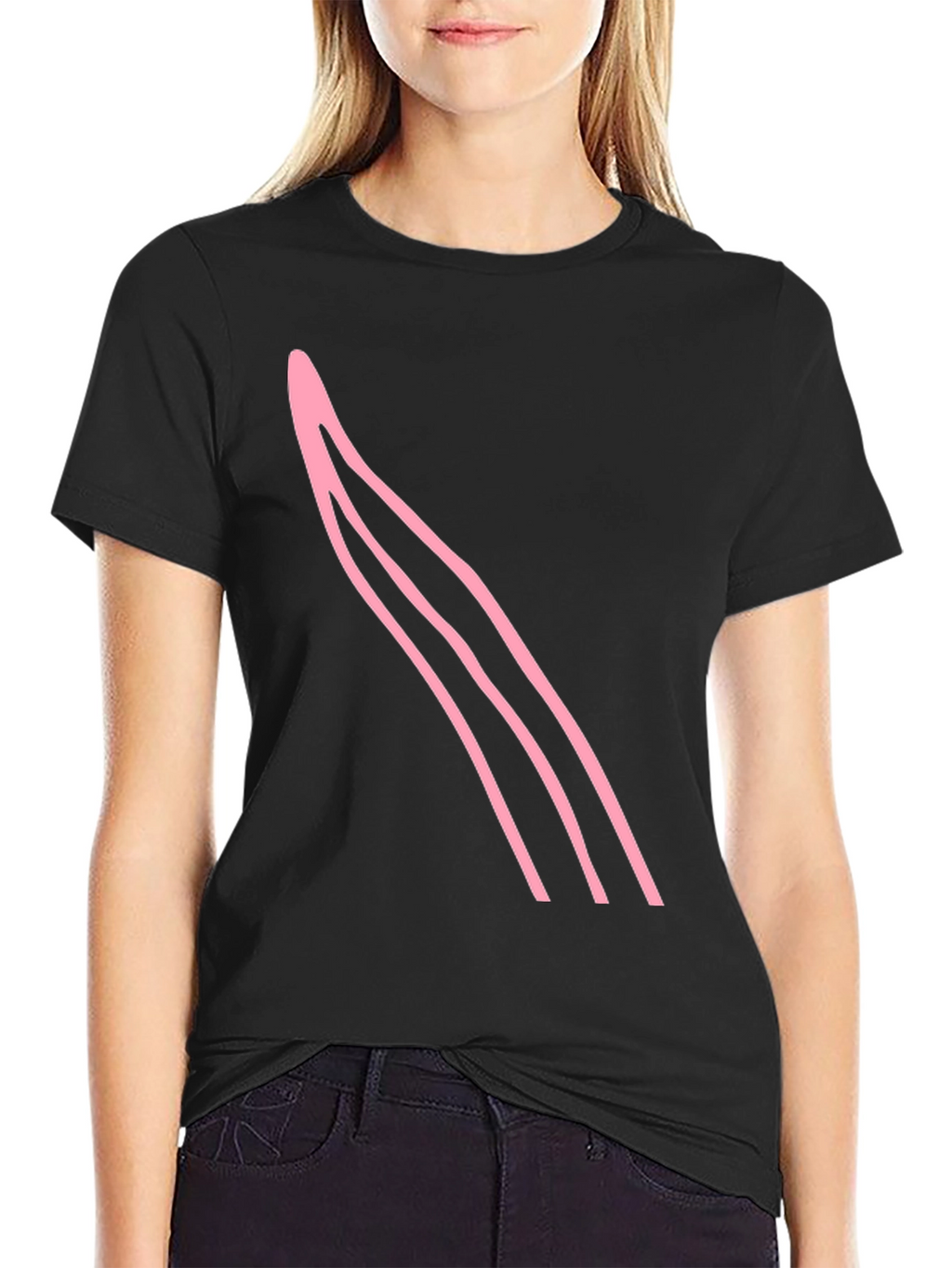 Bunny Ear Graphic Tee - Easter Fun