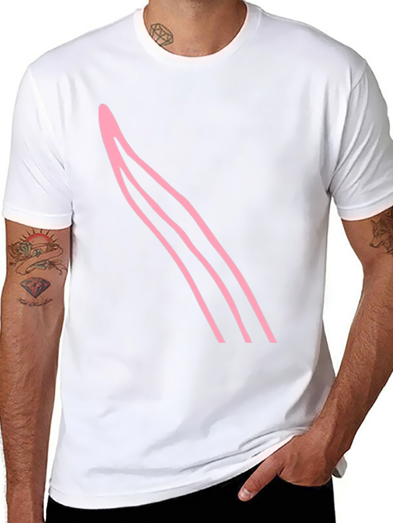 Bunny Ear Graphic Tee - Easter Fun