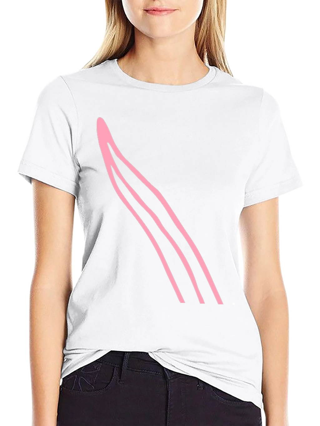 Bunny Ear Graphic Tee - Easter Fun