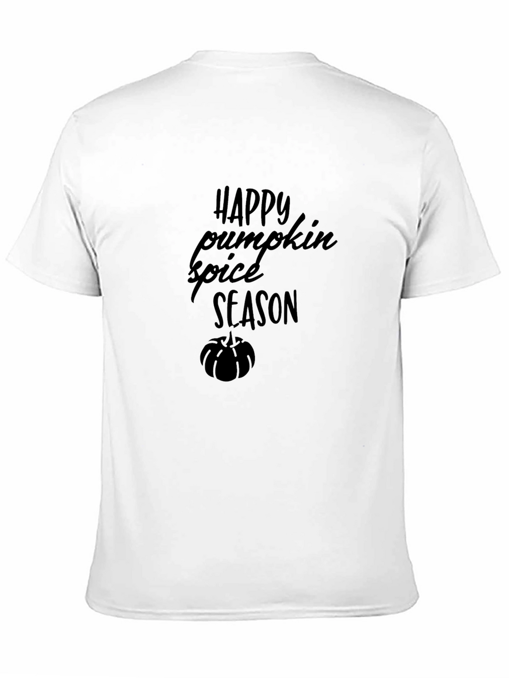 Happy Pumpkin Spice Season Black T-Shirt