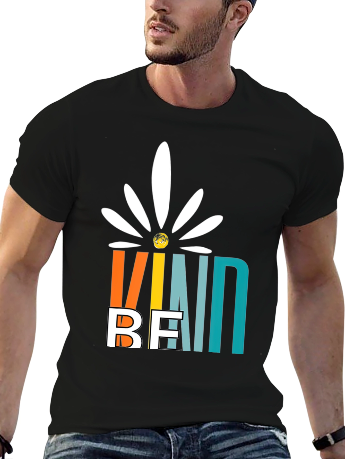 Be Kind Flower Graphic Tee