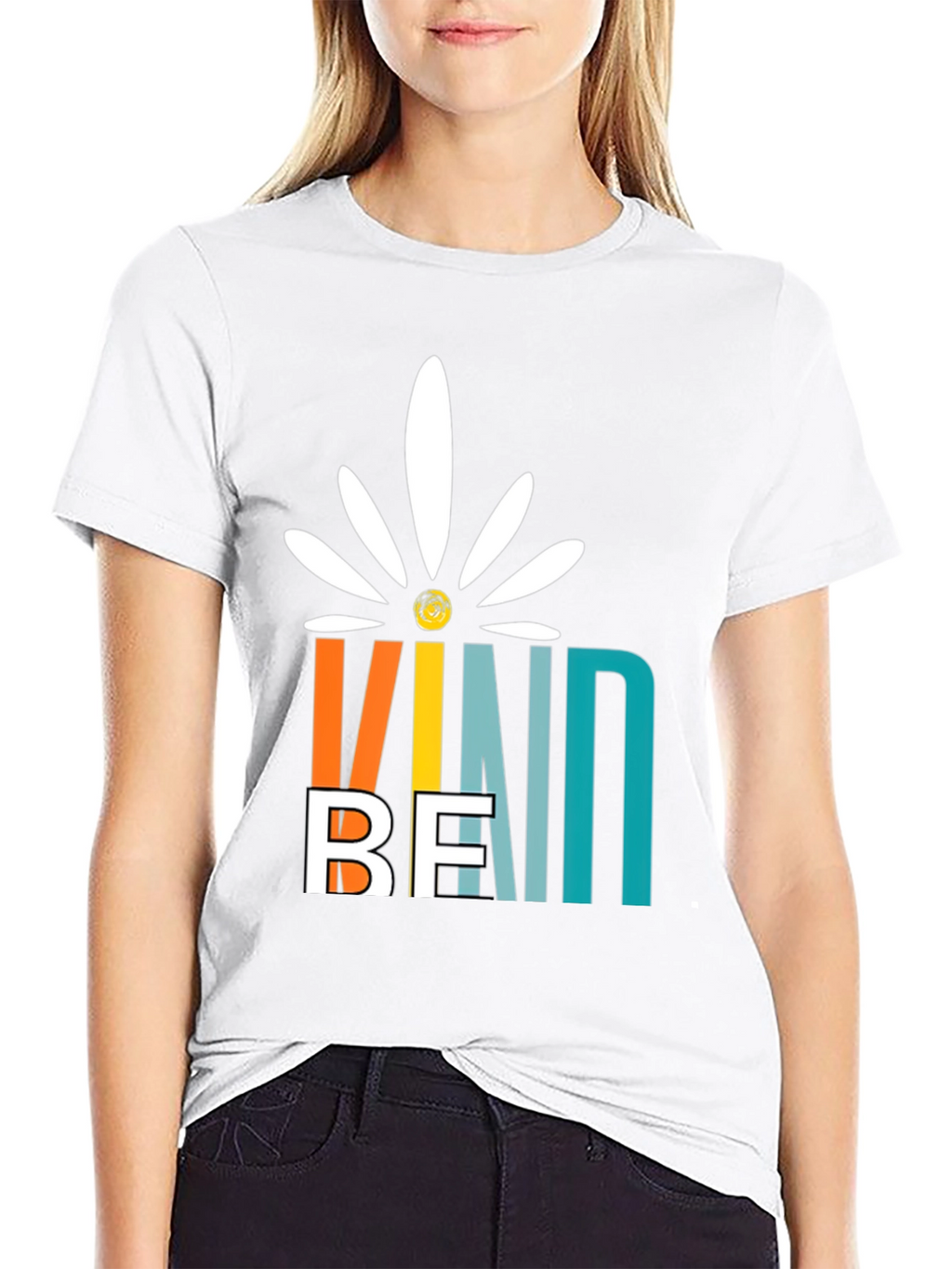 Be Kind Flower Graphic Tee