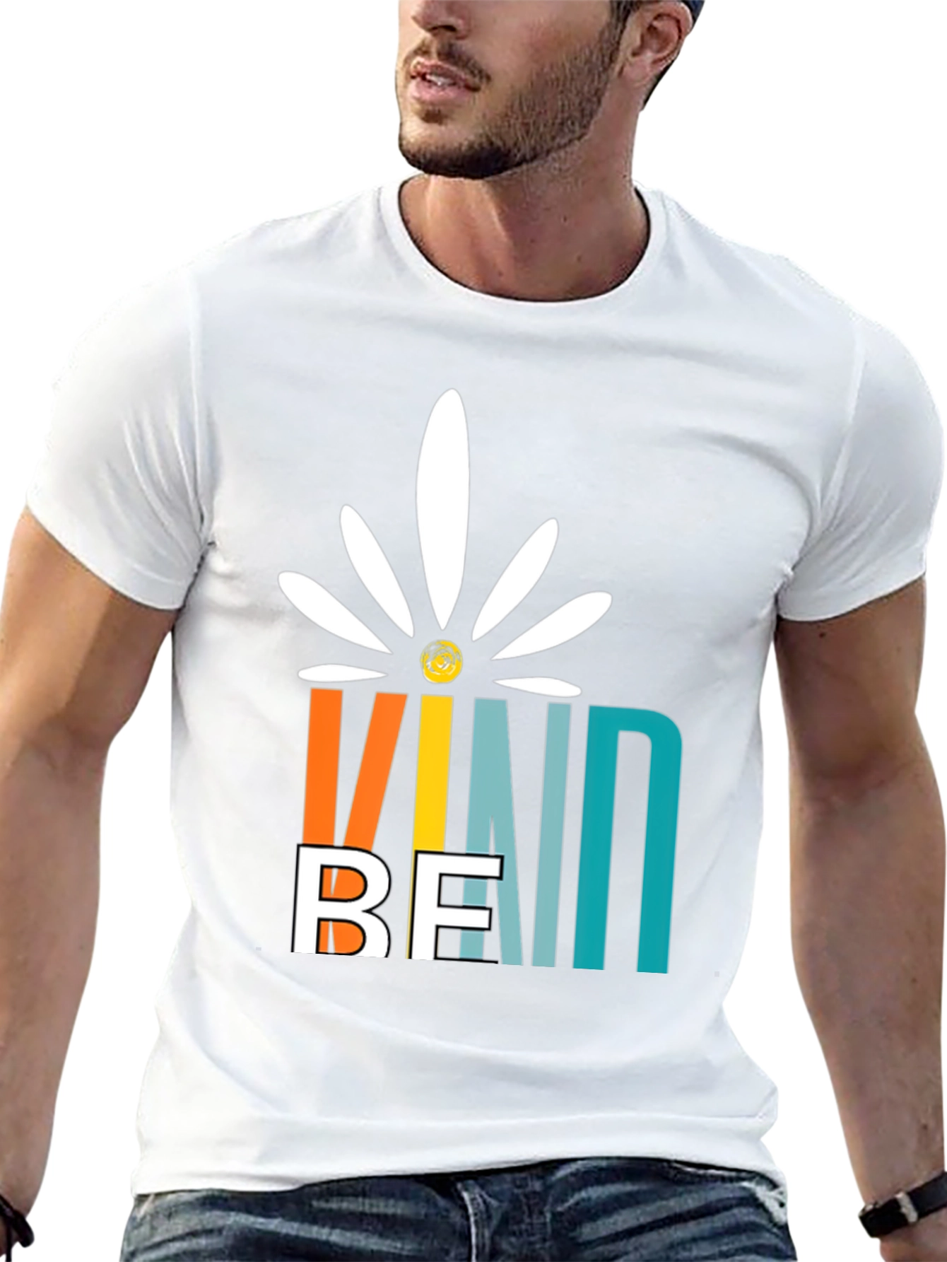 Be Kind Flower Graphic Tee