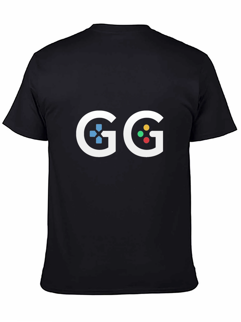 Gaming GG T-Shirt - Black Graphic Tee