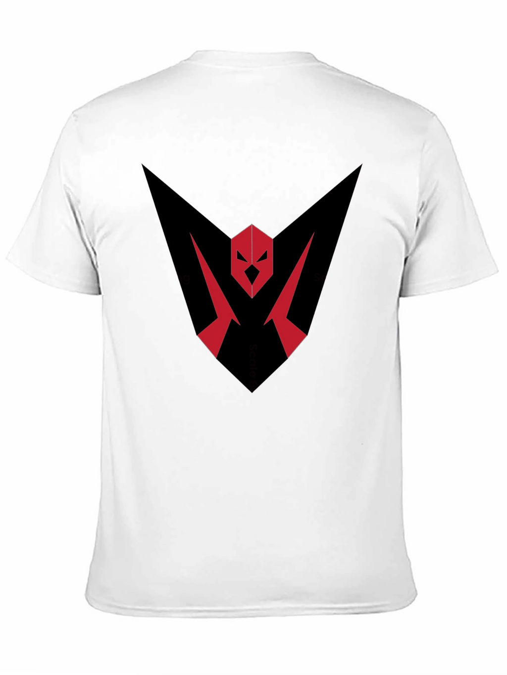 Bold Graphic Tee - Red & Black