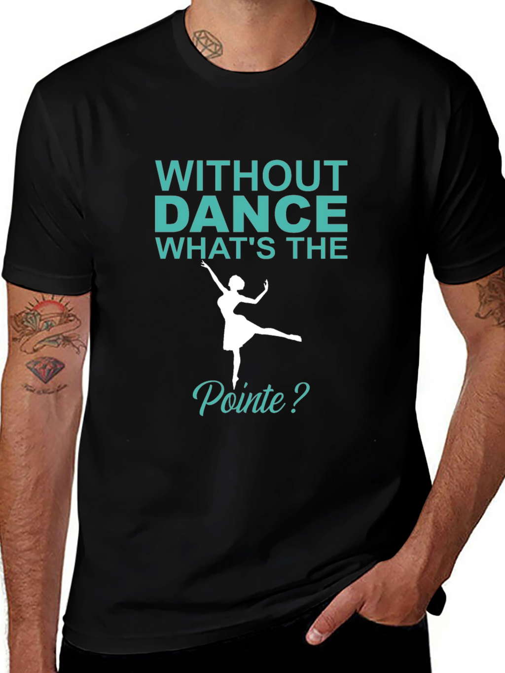 Dance Pointe T-Shirt - Black