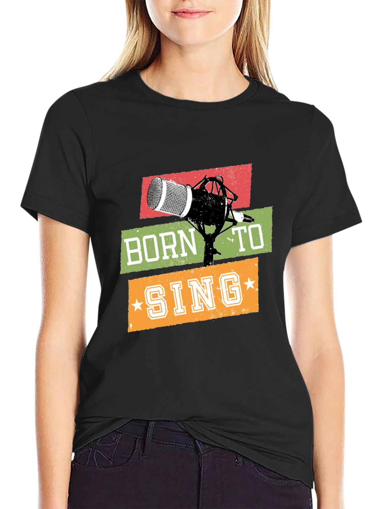 Born to Sing Graphic Tee - Stylish Music Lovers T-Shirt