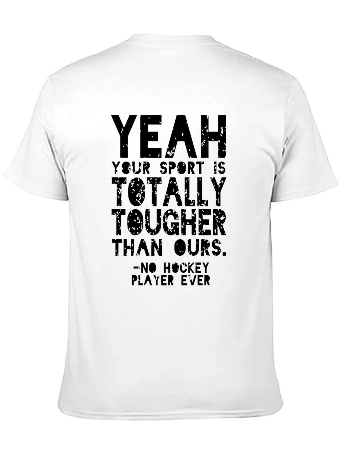 Funny Hockey Player Ever T-Shirt - Black
