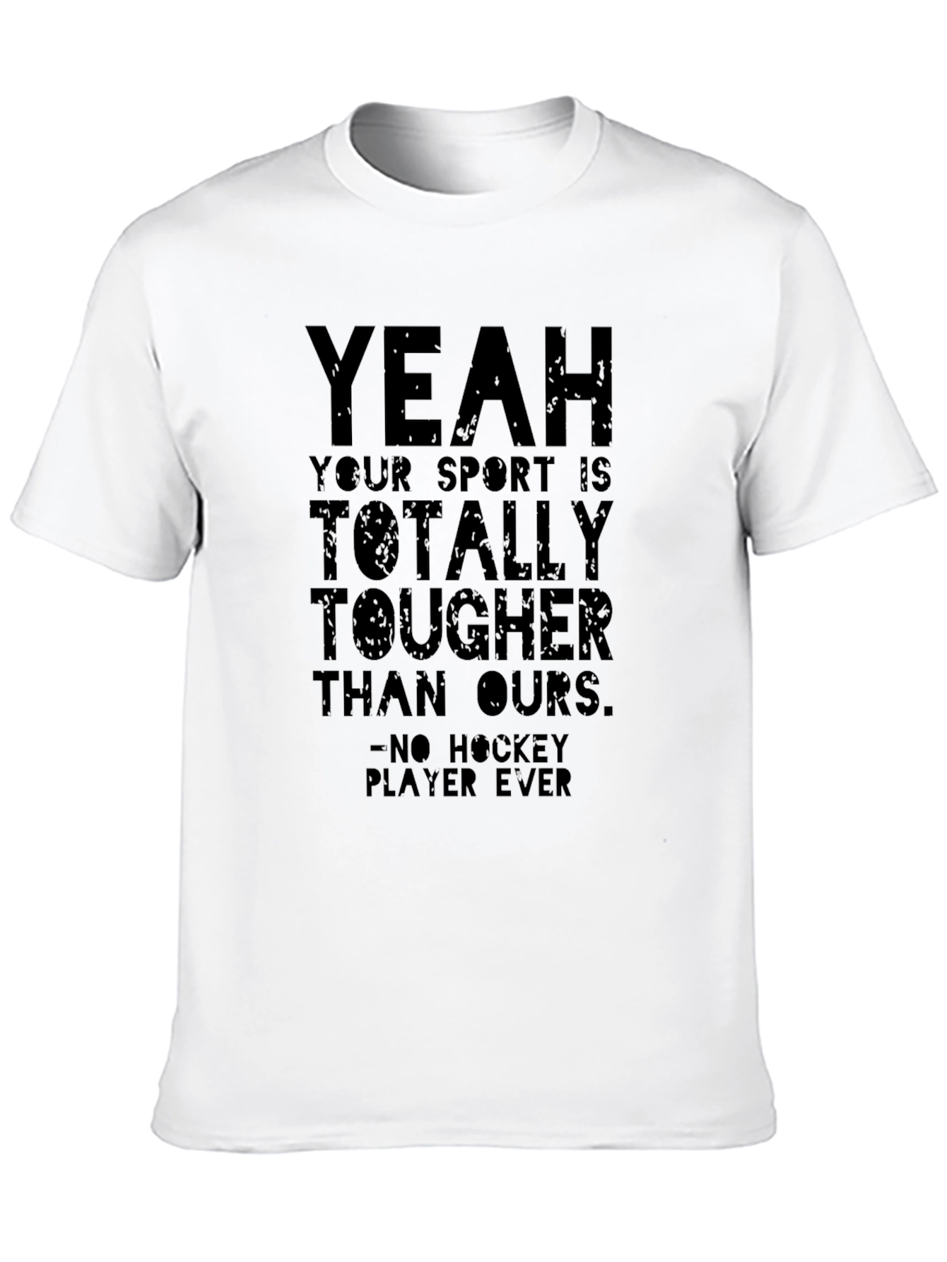 Funny Hockey Player Ever T-Shirt - Black